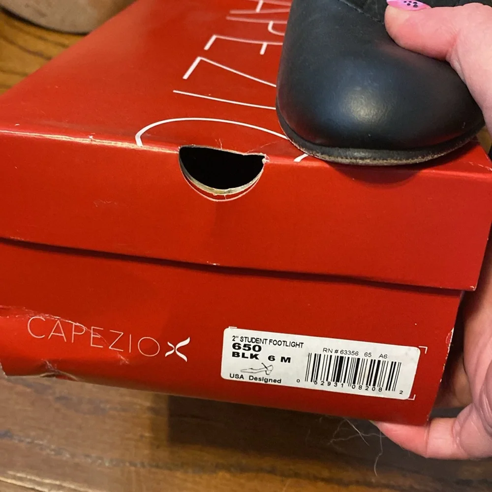 Black character/dance shoes - Picture 6 of 6